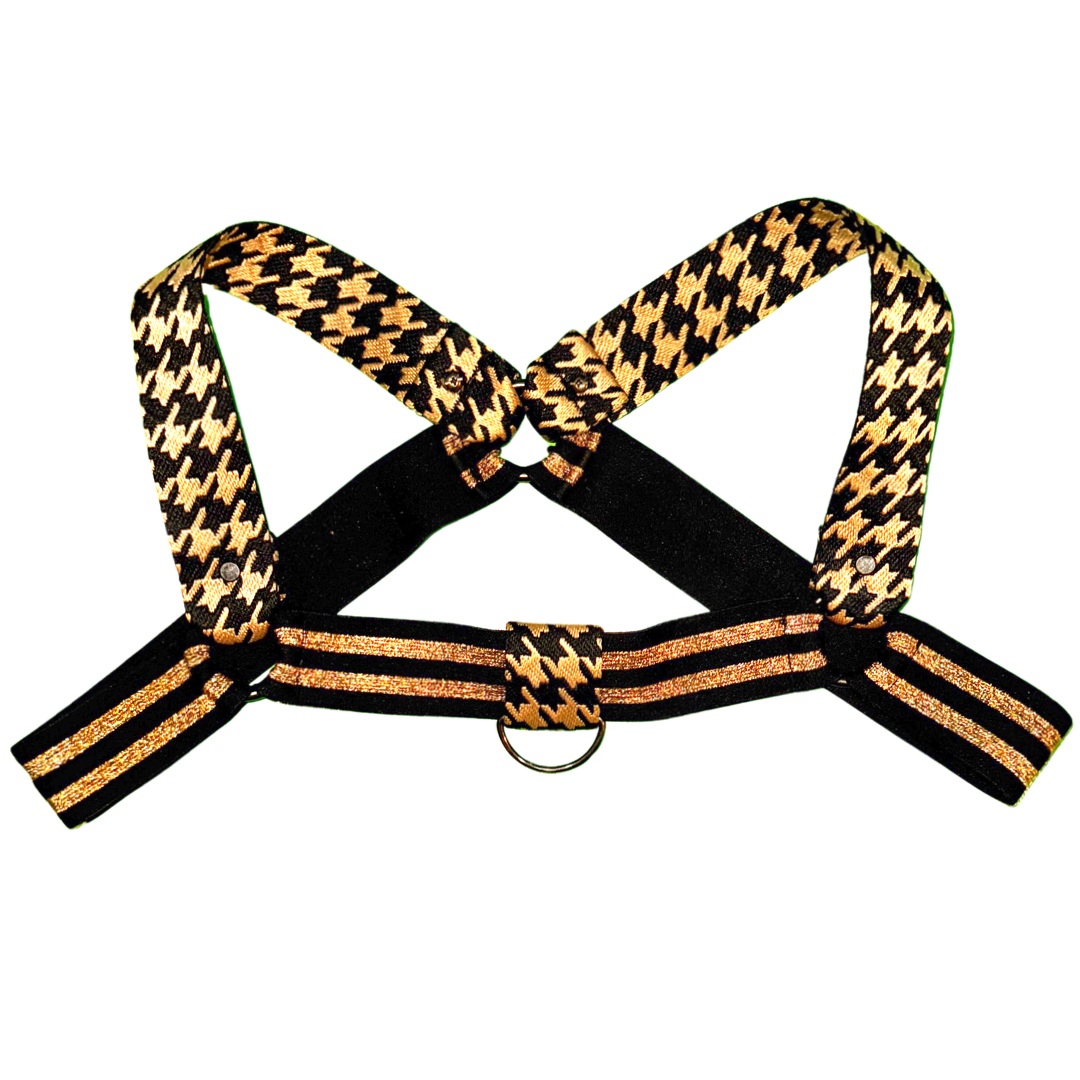 Golddigger Harness | Flatlay | Front