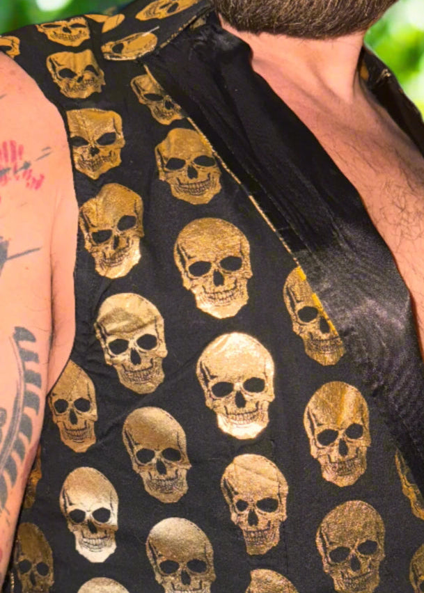 Tailored one-of-a-kind vest by Pole Daddy - made in Melbourne