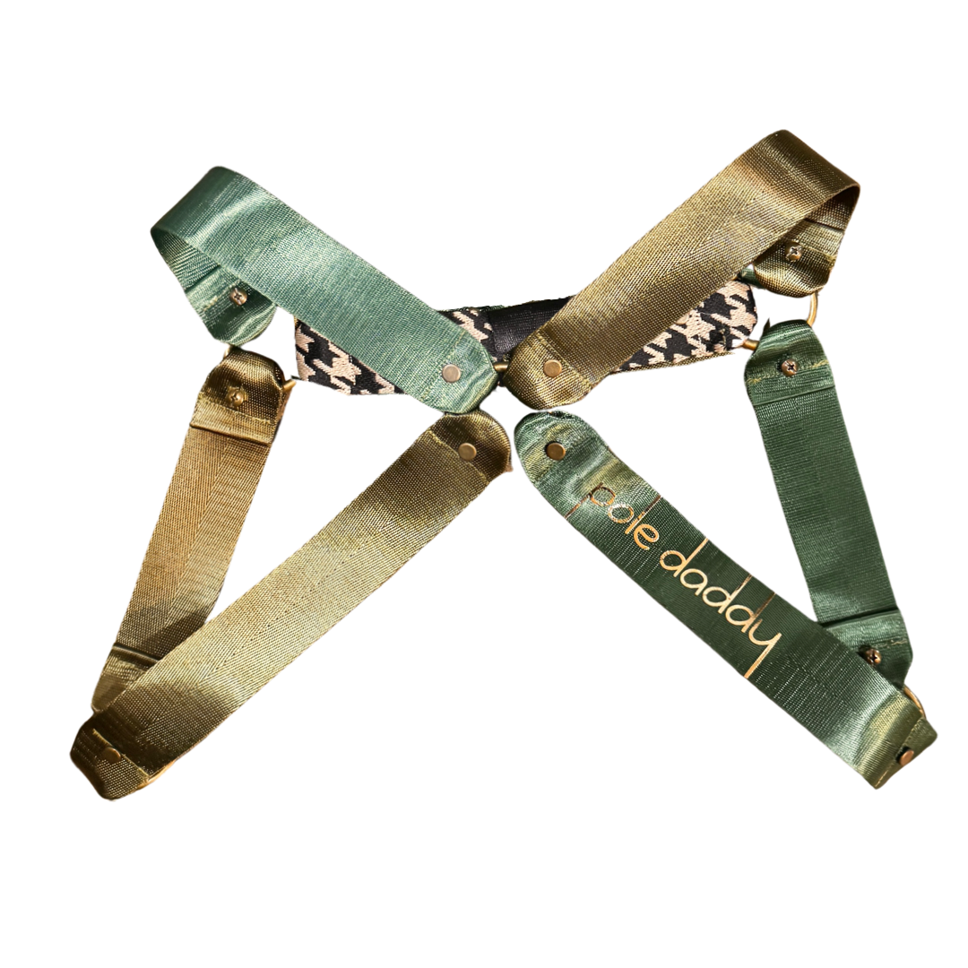 Hedonist Harness | Flatlay | Back